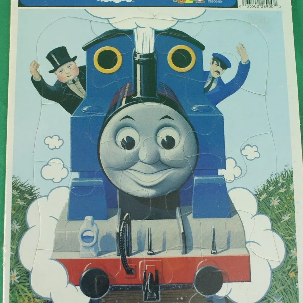 Vintage 1998‎ Thomas the Tank Engine Golden Books Frame-Tray Puzzle 28900-00
